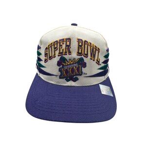 Super Bowl XXXI Vintage Snapback Cap Loco Athletic NFL Officially Licensed